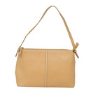 BURBERRY Shoulder Bag Leather Beige Auth am6447-2