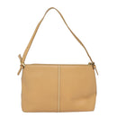 BURBERRY Shoulder Bag Leather Beige Auth am6447-3