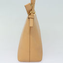 BURBERRY Shoulder Bag Leather Beige Auth am6447-5