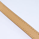 BURBERRY Shoulder Bag Leather Beige Auth am6447-8