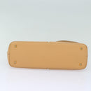 BURBERRY Shoulder Bag Leather Beige Auth am6447-9