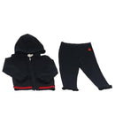 GUCCI Jacke Baumwolle Set Navy Auth am6464-1