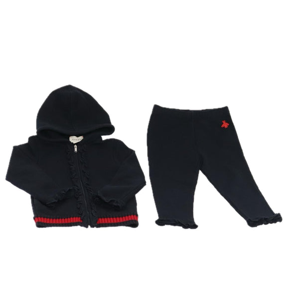 GUCCI Jacke Baumwolle Set Navy Auth am6464