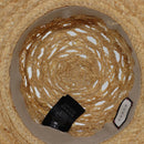 GUCCI Hat straw L size Beige Auth am6467-9