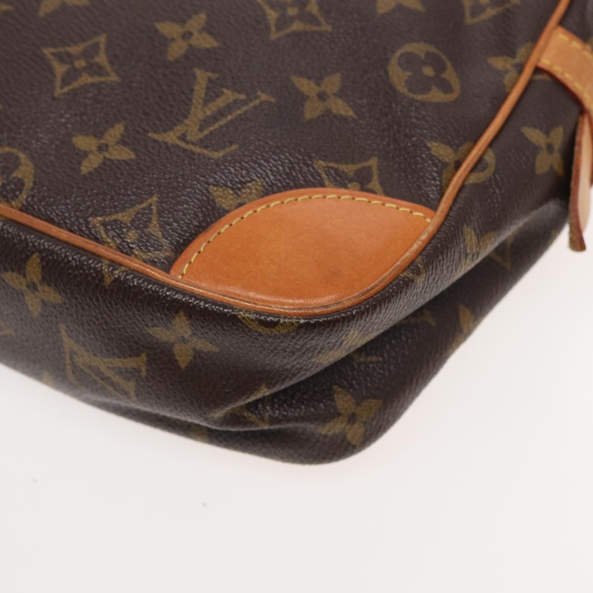 LOUIS VUITTON Monogram Compiegne 28 Clutch Bag M51845 LV Auth am6469