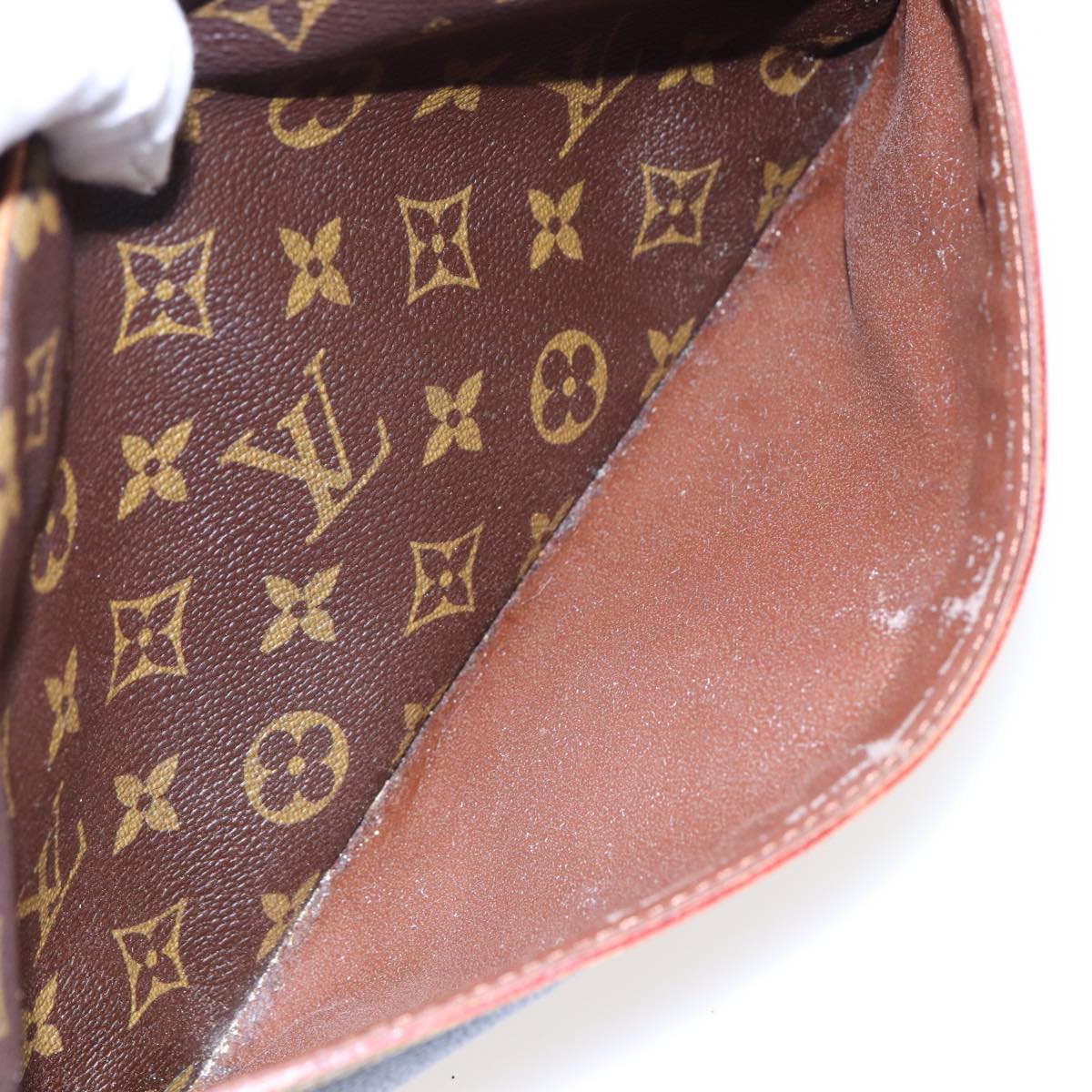 LOUIS VUITTON Monogram Compiegne 28 Clutch Bag M51845 LV Auth am6469