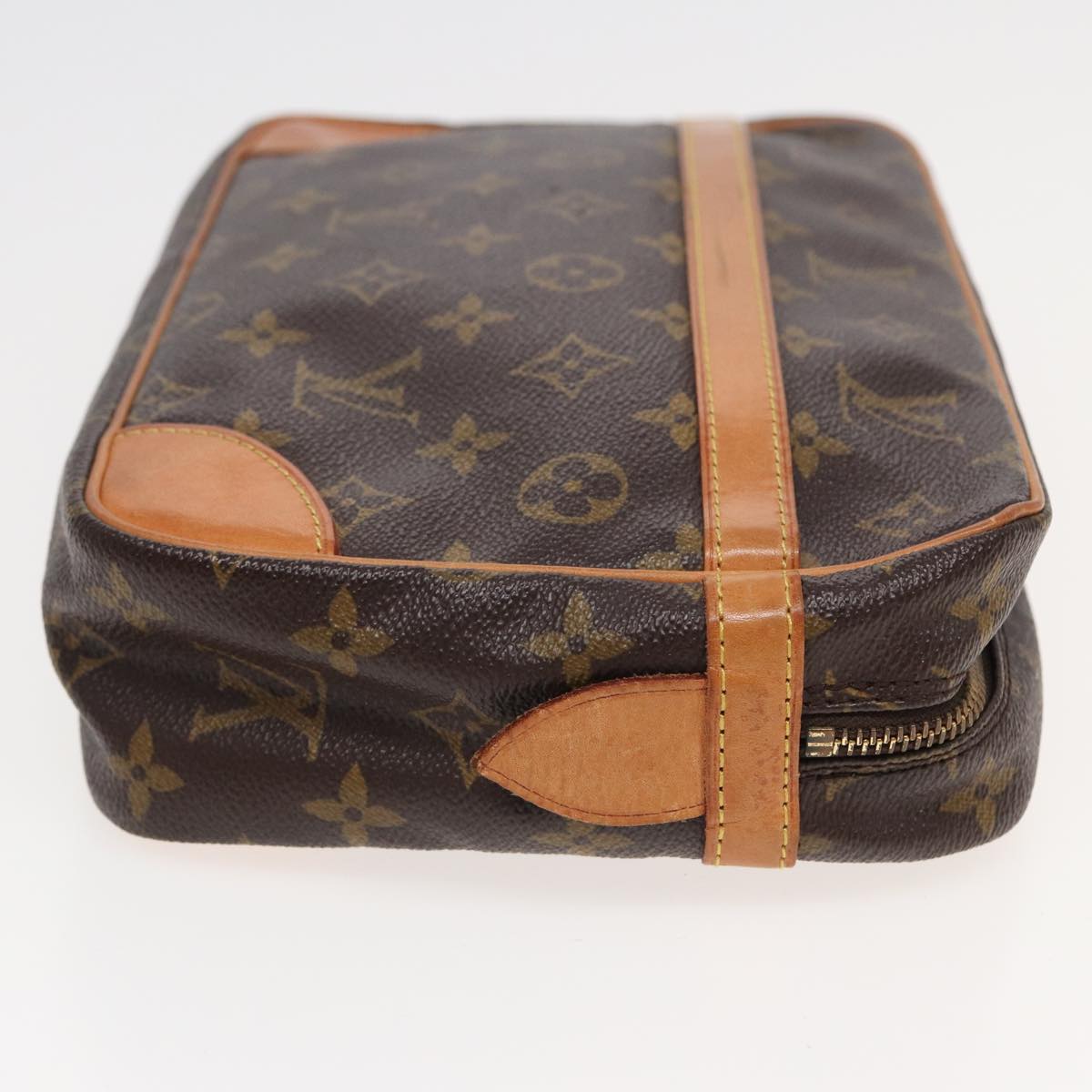 LOUIS VUITTON Monogram Compiegne 28 Clutch Bag M51845 LV Auth am6469