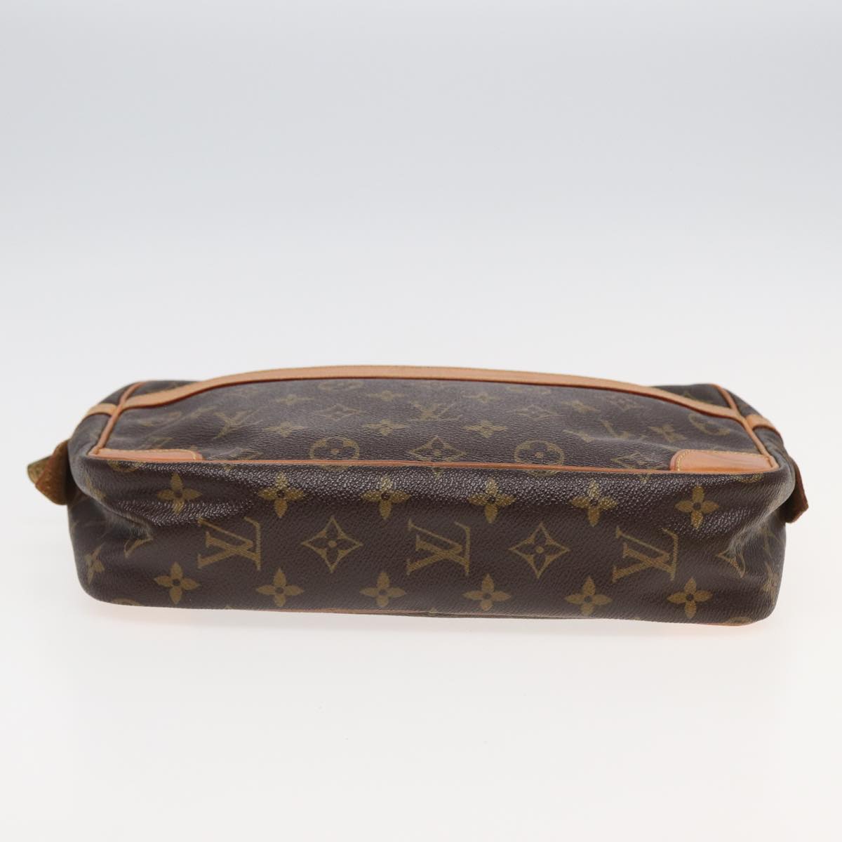 LOUIS VUITTON Monogram Compiegne 28 Clutch Bag M51845 LV Auth am6469