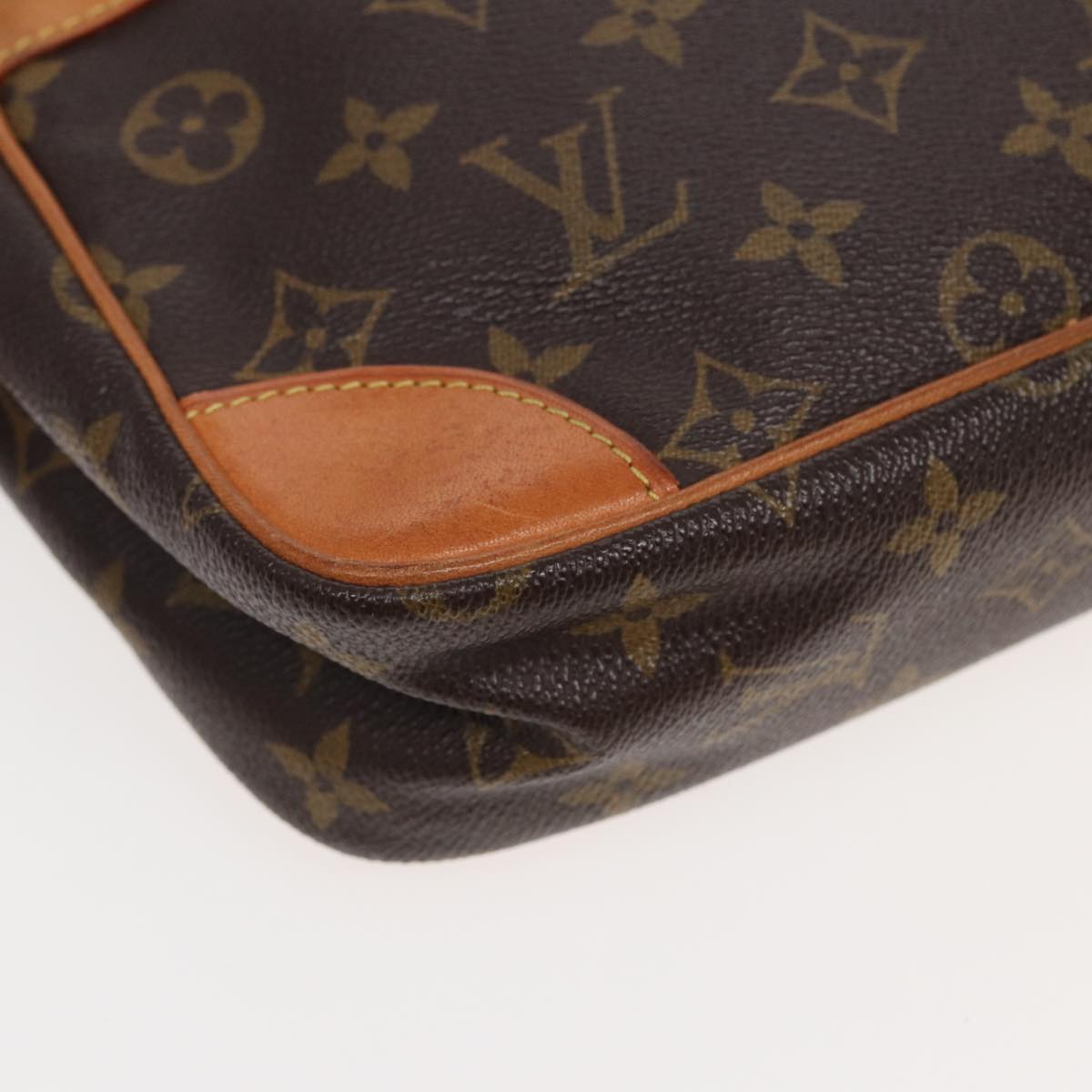 LOUIS VUITTON Monogram Compiegne 28 Clutch Bag M51845 LV Auth am6469