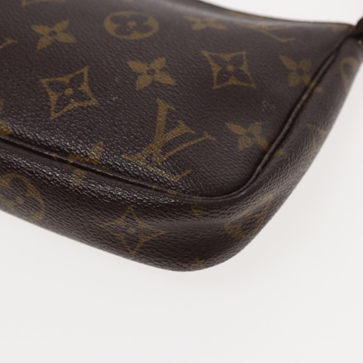 LOUIS VUITTON Monogram Pochette Accessoires Pouch M51980 LV Auth am6479