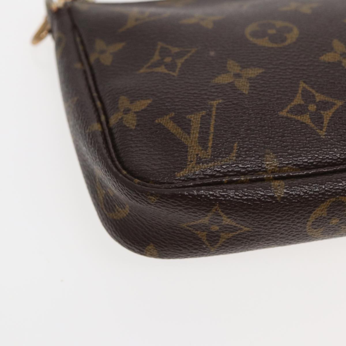 LOUIS VUITTON Monogram Pochette Accessoires Pouch M51980 LV Auth am6479