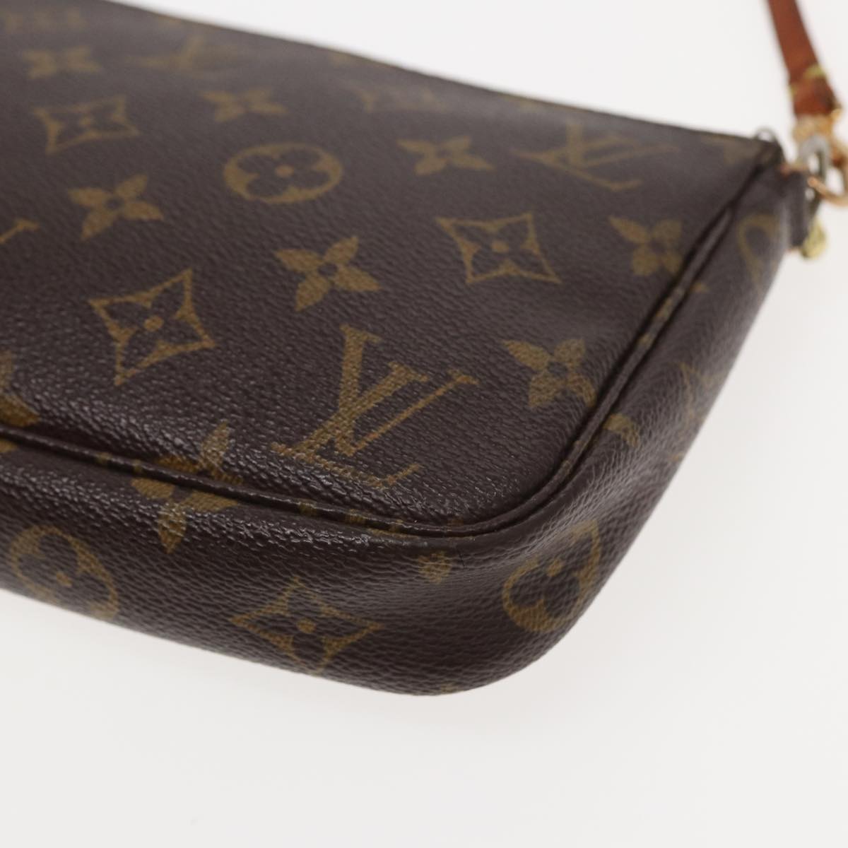 LOUIS VUITTON Monogram Pochette Accessoires Pouch M51980 LV Auth am6479