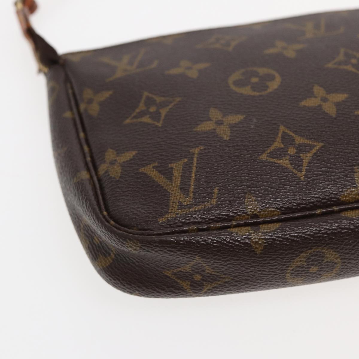 LOUIS VUITTON Monogram Pochette Accessoires Pouch M51980 LV Auth am6479