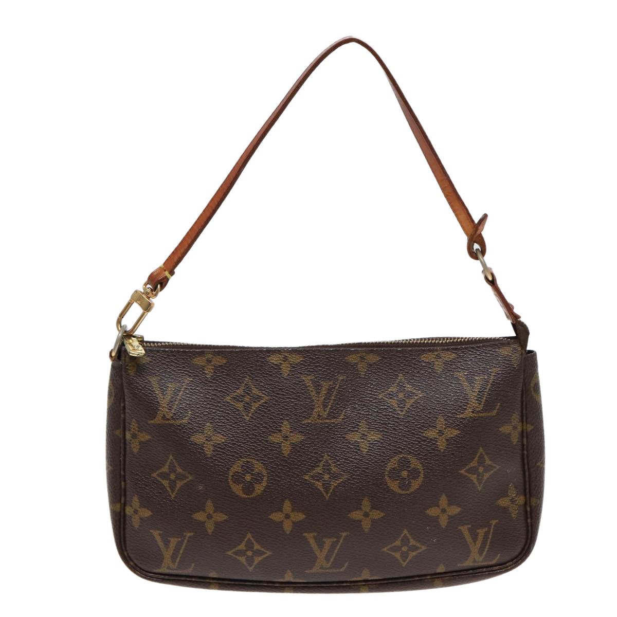 LOUIS VUITTON Monogram Pochette Accessoires Pouch M51980 LV Auth am6479