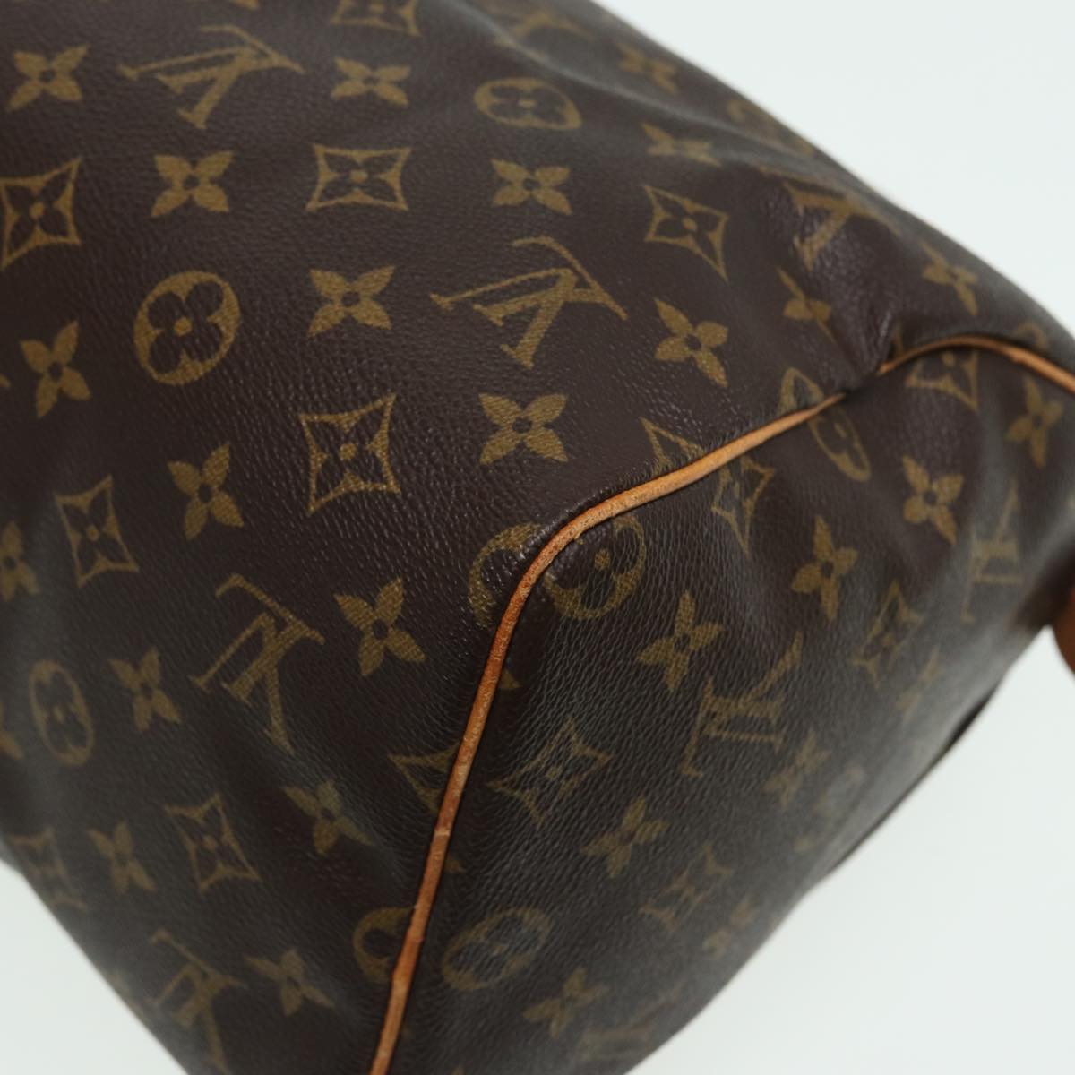 LOUIS VUITTON Monogram Speedy 30 Hand Bag M41526 LV Auth am6482