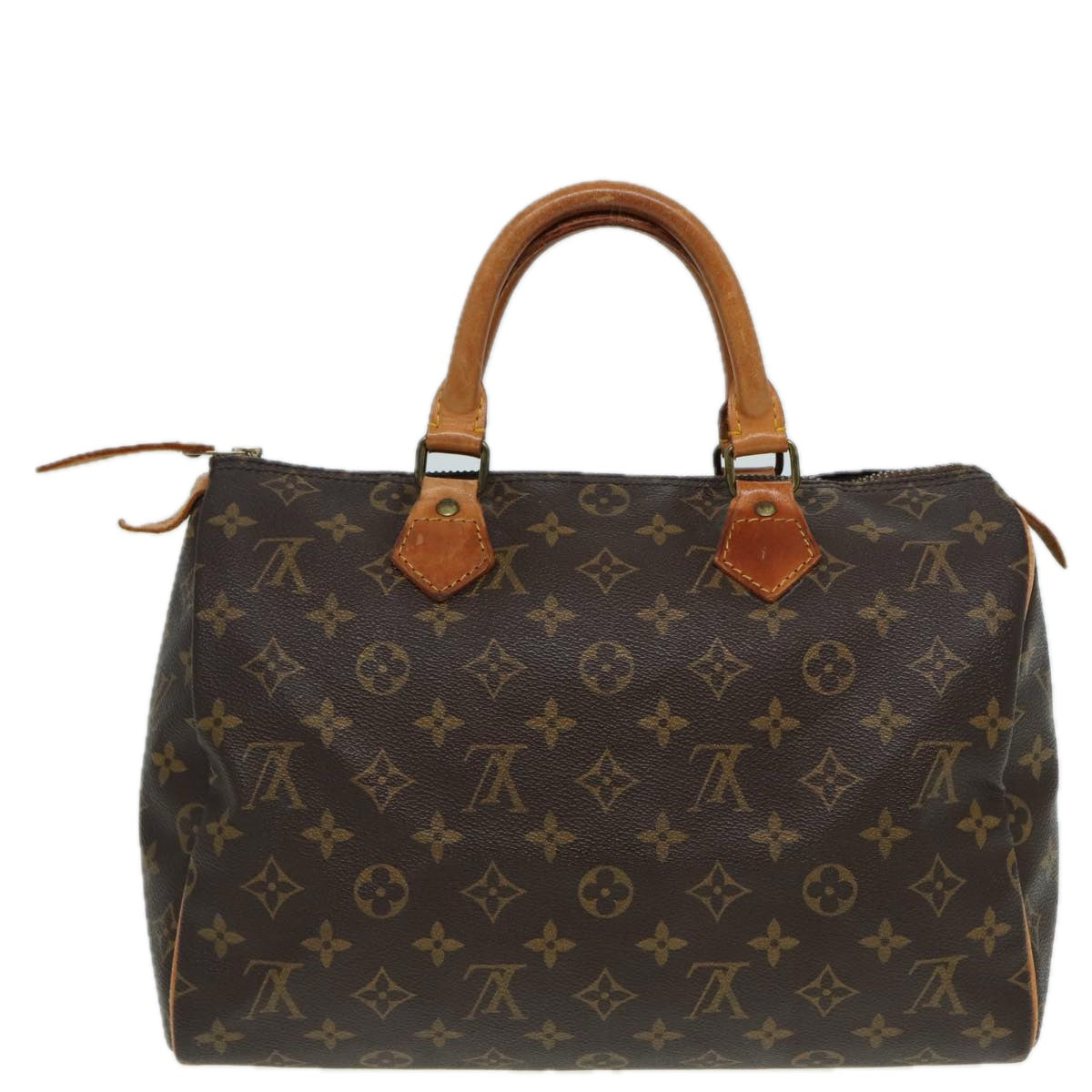 LOUIS VUITTON Monogram Speedy 30 Hand Bag M41526 LV Auth am6482 - 0