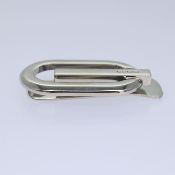 GUCCI Money Clip metal Silver Auth am6487V