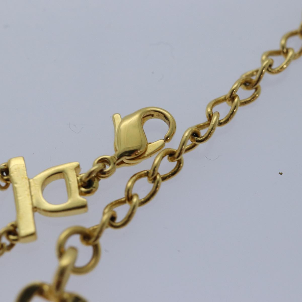 Christian Dior Bracelet metal Gold Tone Auth am6489