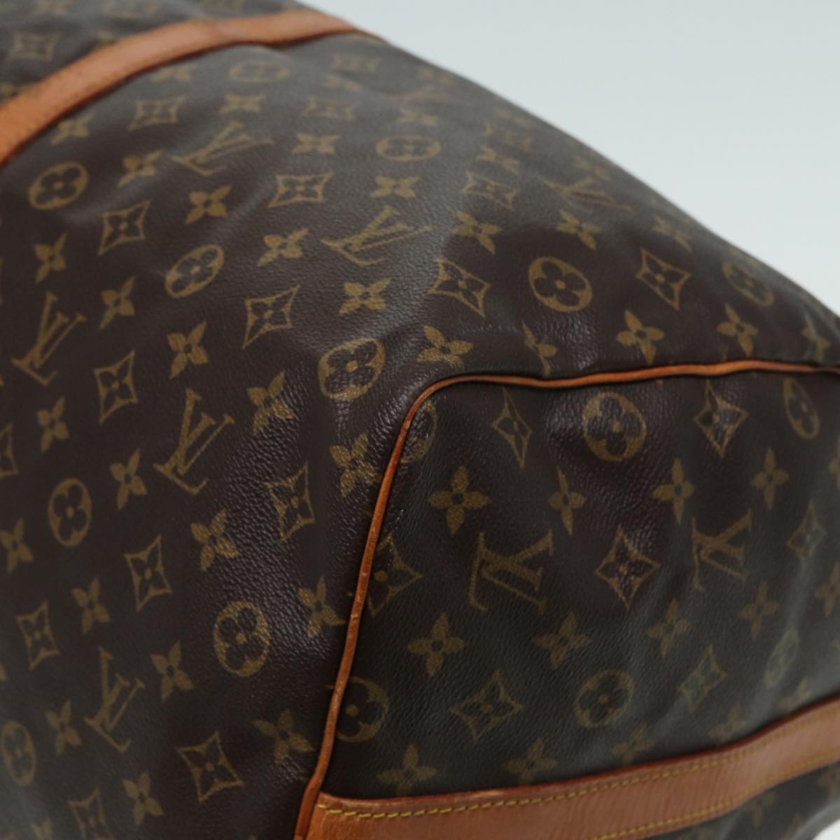 LOUIS VUITTON Monogram Keepall Bandouliere 60 Boston Bag M41412 LV Auth am6492