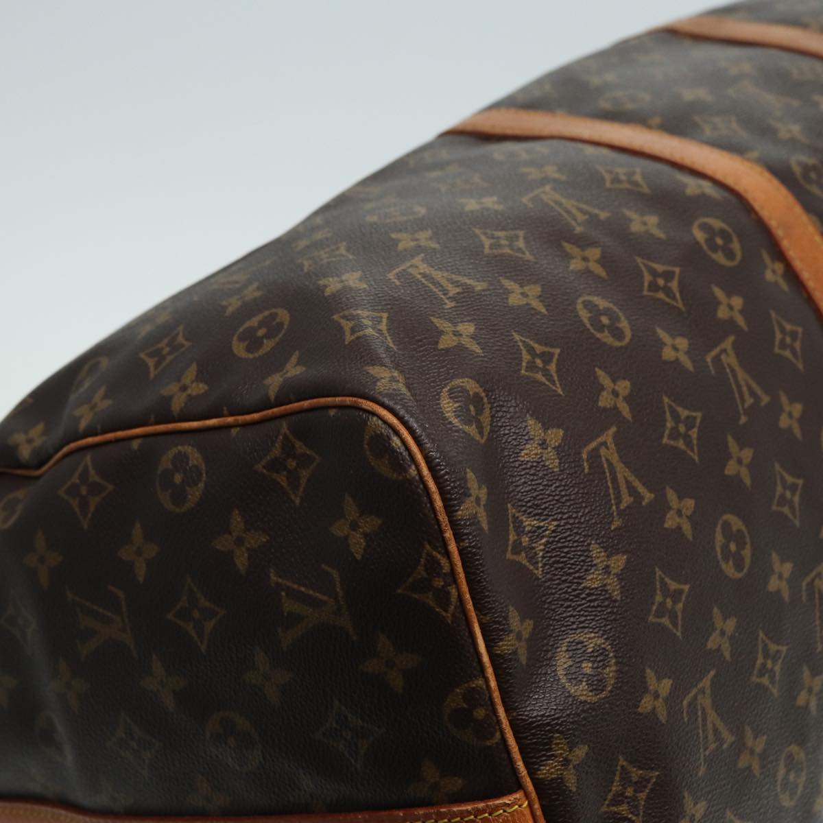 LOUIS VUITTON Monogram Keepall Bandouliere 60 Boston Bag M41412 LV Auth am6492