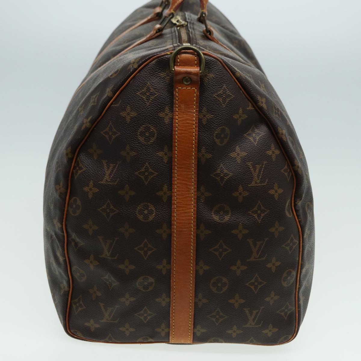 LOUIS VUITTON Monogram Keepall Bandouliere 60 Boston Bag M41412 LV Auth am6492