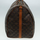 LOUIS VUITTON Monogram Keepall Bandouliere 60 Boston Bag M41412 LV Auth am6492-3