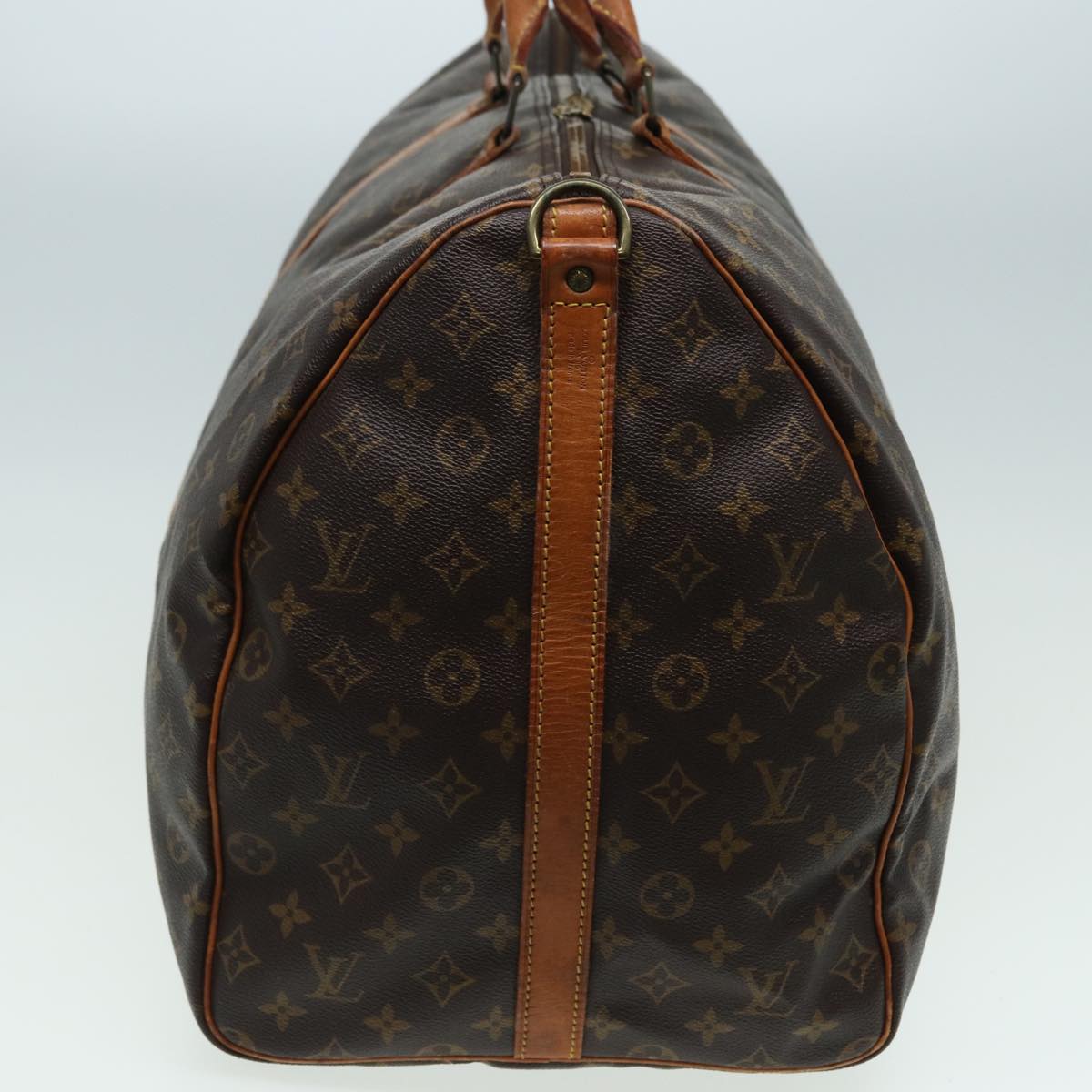 LOUIS VUITTON Monogram Keepall Bandouliere 60 Boston Bag M41412 LV Auth am6492