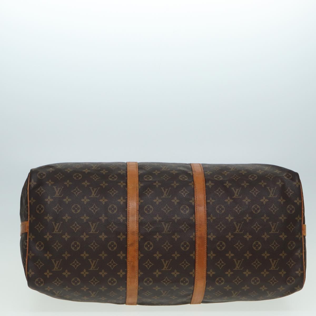 LOUIS VUITTON Monogram Keepall Bandouliere 60 Boston Bag M41412 LV Auth am6492