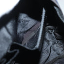 Salvatore Ferragamo Gancini Hand Bag Canvas Navy Auth am6496-19