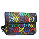 GUCCI GG Psychedelic Body Bag PVC Leather Multicolor 598113 Auth am6503A-1