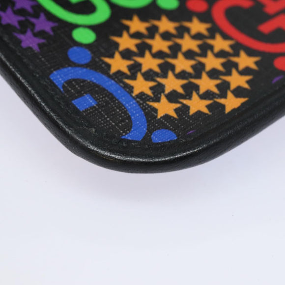 GUCCI GG Psychedelic Body Bag PVC Leather Multicolor 598113 Auth am6503V