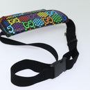 GUCCI GG Psychedelic Body Bag PVC Leather Multicolor 598113 Auth am6503A-7