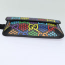 GUCCI GG Psychedelic Body Bag PVC Leather Multicolor 598113 Auth am6503A-5