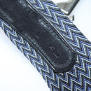 HERMES Dog Leash Canvas Blue Auth am6511-11