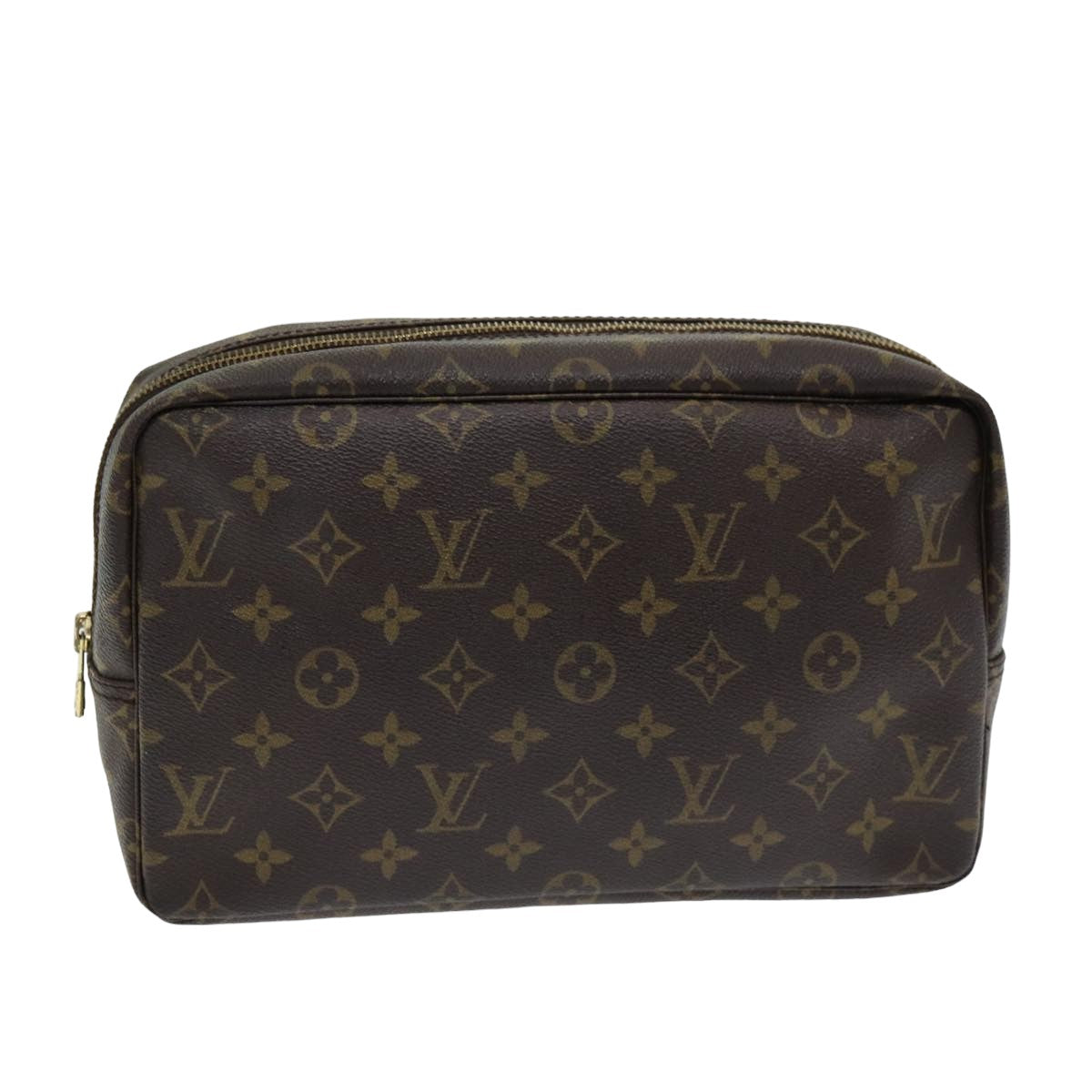 LOUIS VUITTON Monogram Trousse Toilette 28 Clutch Bag M47522 LV Auth am6519