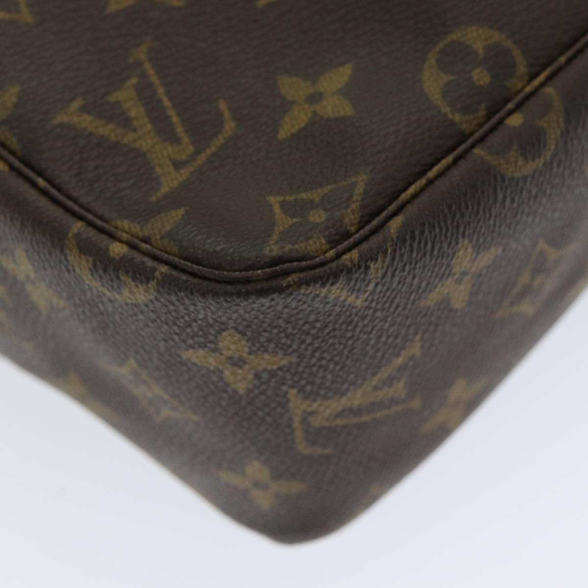 LOUIS VUITTON Monogram Trousse Toilette 28 Clutch Bag M47522 LV Auth am6519