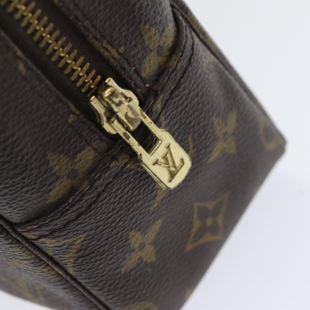 LOUIS VUITTON Monogram Trousse Toilette 28 Clutch Bag M47522 LV Auth am6519