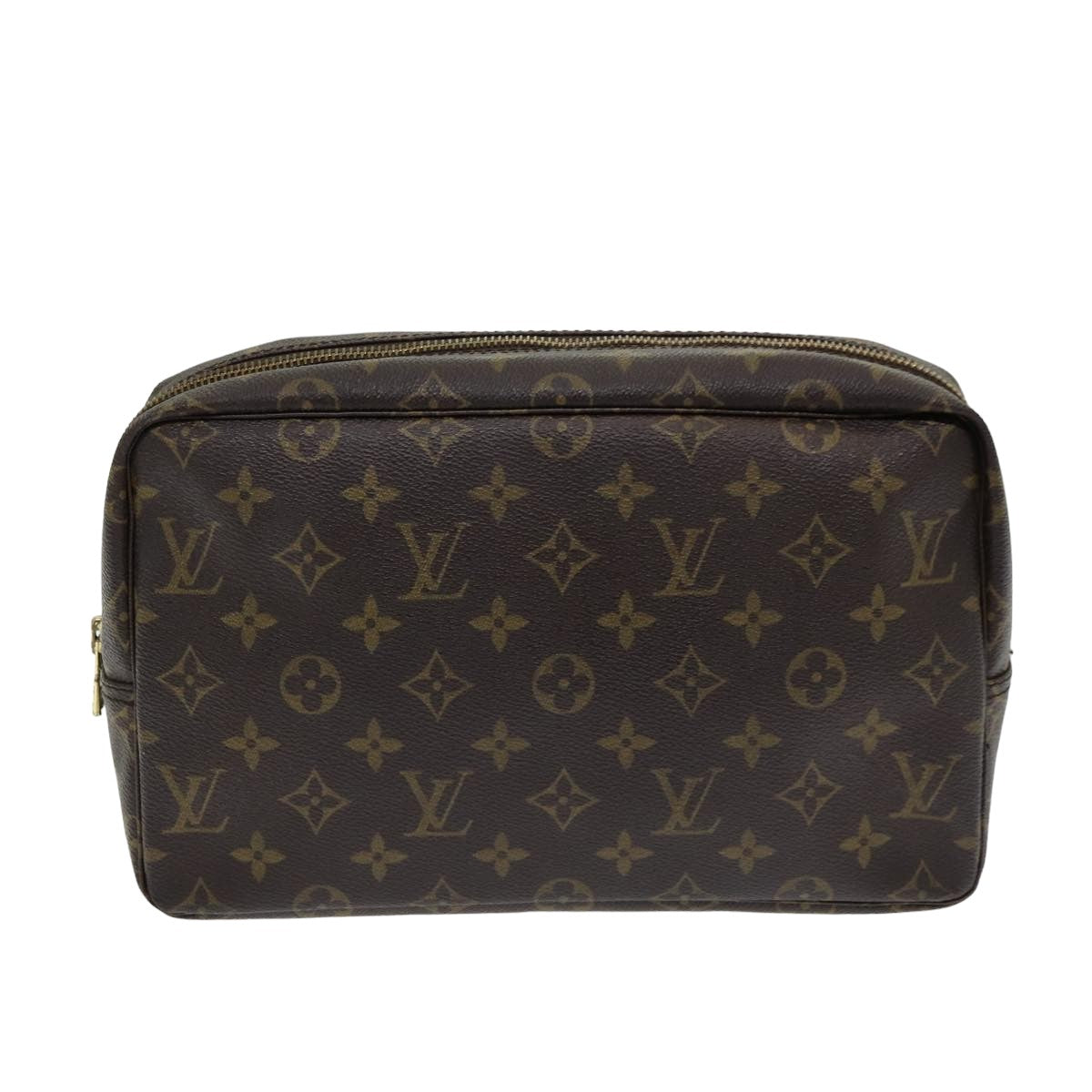 LOUIS VUITTON Monogram Trousse Toilette 28 Clutch Bag M47522 LV Auth am6519