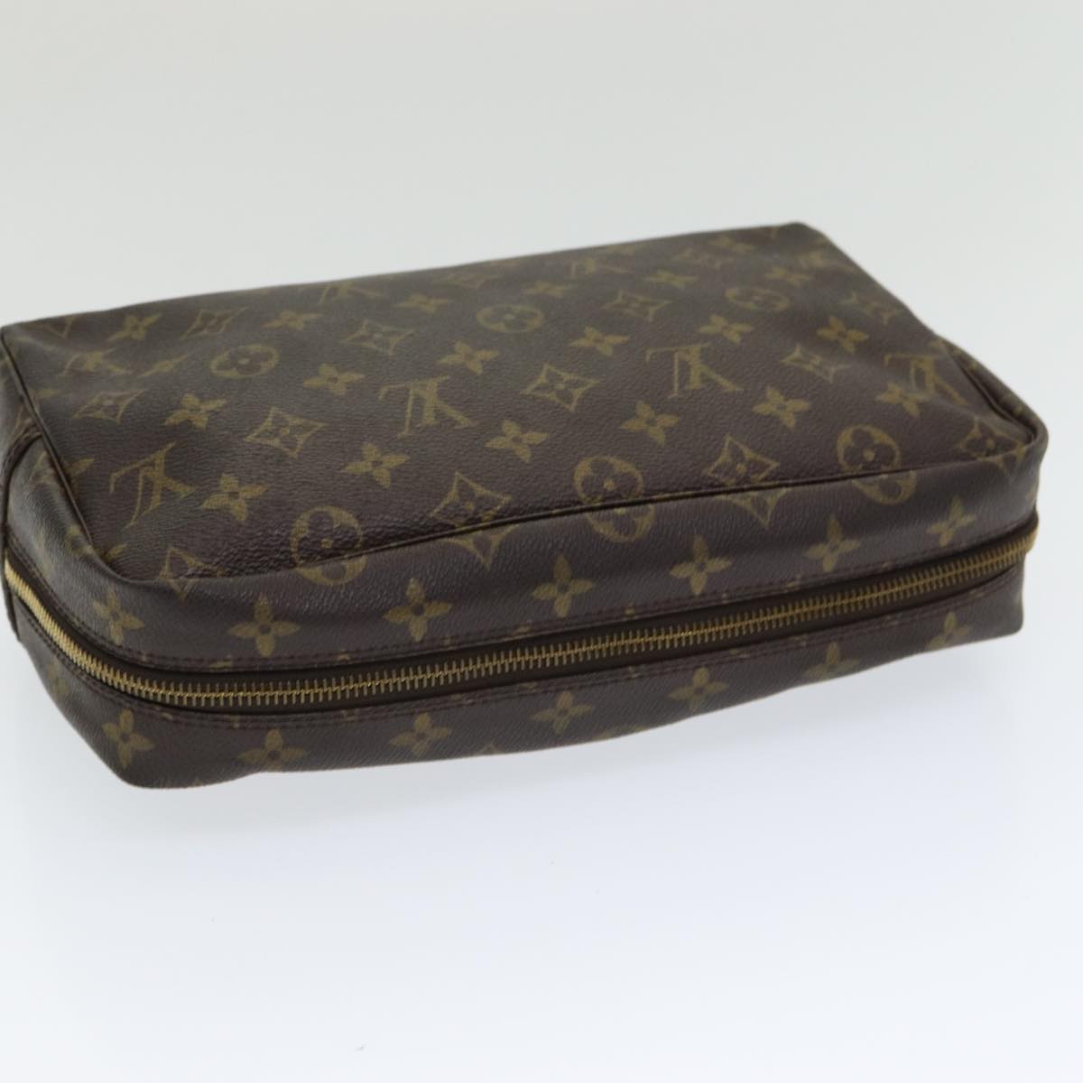 LOUIS VUITTON Monogram Trousse Toilette 28 Clutch Bag M47522 LV Auth am6519