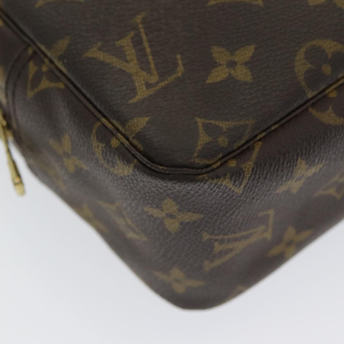 LOUIS VUITTON Monogram Trousse Toilette 28 Clutch Bag M47522 LV Auth am6519