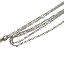 TIFFANY&Co. Necklace Ag925 2Set Silver Auth am6521-3