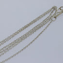 TIFFANY&Co. Necklace Ag925 2Set Silver Auth am6521-4