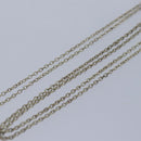 TIFFANY&Co. Necklace Ag925 2Set Silver Auth am6521-8