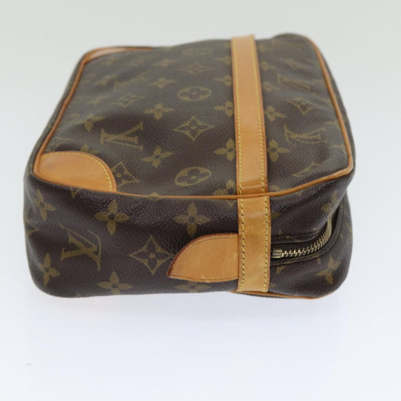 LOUIS VUITTON Monogram Compiegne 28 Clutch Bag M51845 LV Auth am6523
