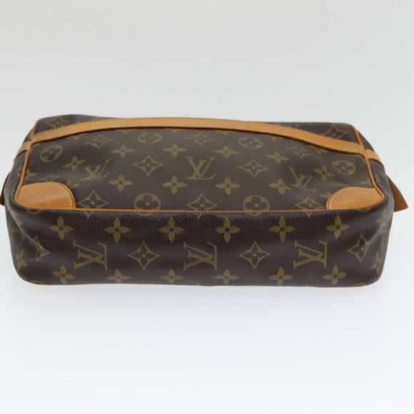 LOUIS VUITTON Monogram Compiegne 28 Clutch Bag M51845 LV Auth am6523