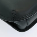 Coach Hand Bag Leather Green Auth am6541-14