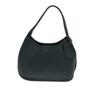 Coach Hand Bag Leather Green Auth am6541-13