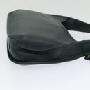 Coach Hand Bag Leather Green Auth am6541-3