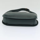 Coach Hand Bag Leather Green Auth am6541-5