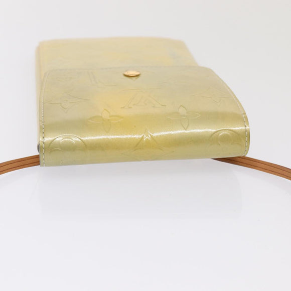 LOUIS VUITTON Monogram Vernis Walker Gris M91031 LV Auth am6551